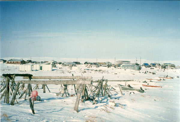 Winter in Mekoryuk (click to enlarge)